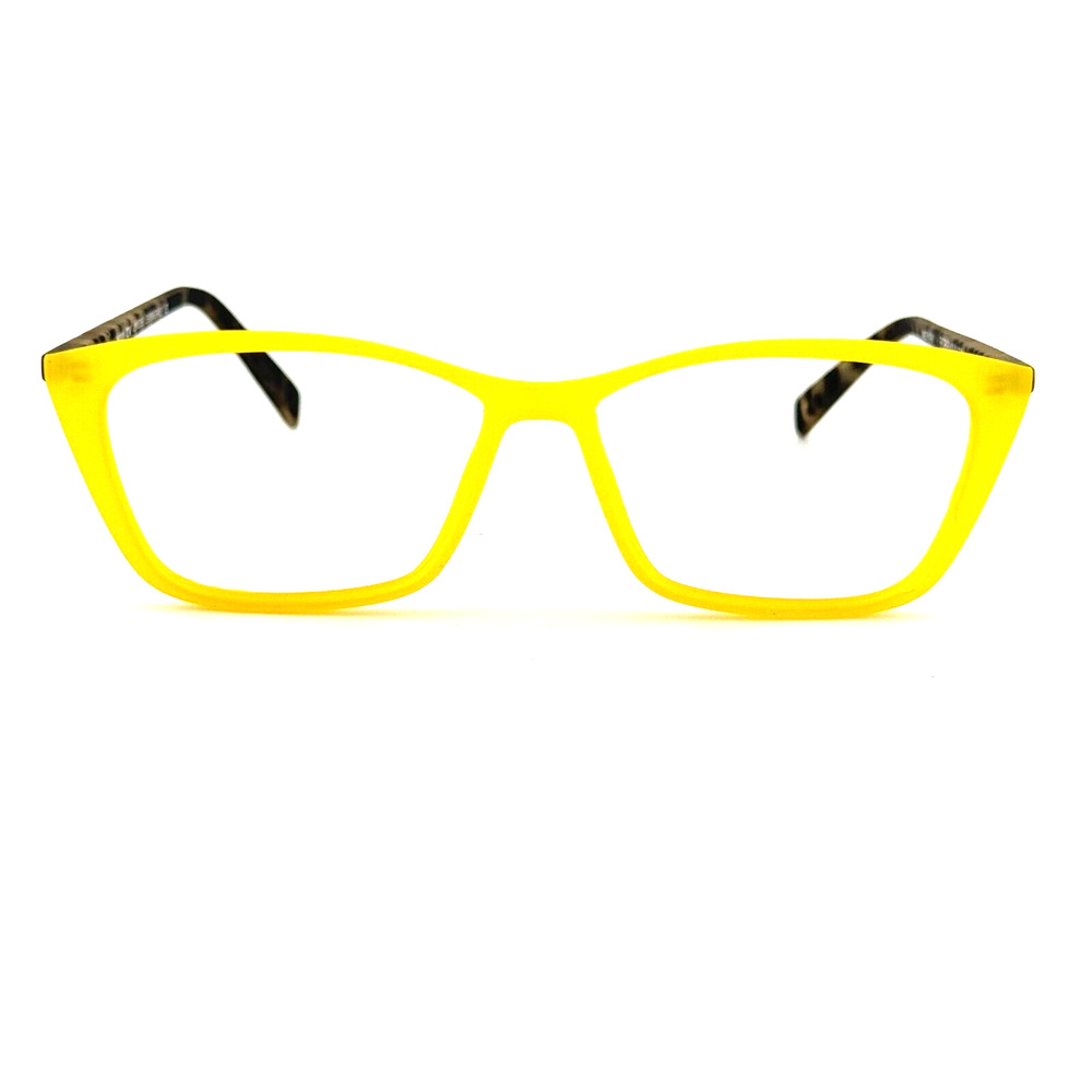 BCBGMAXAZRIA Lyndsie LemonGrass Yellow Womens Square Eyeglasses 52-14-140 H12701